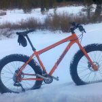 Fat biking in Winter Park Colorado is a great way to enjoy the mountain bike trails in the winter.