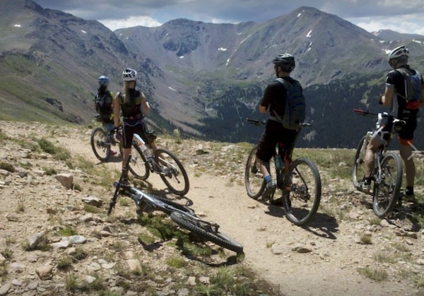 Rogers Pass - summertime mountain biking fun in Winter Park Colorado.