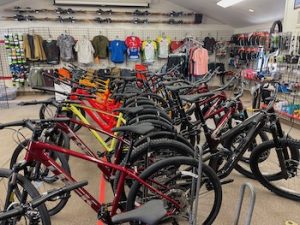 Bike Clothing View 350 View of bikes and clothing