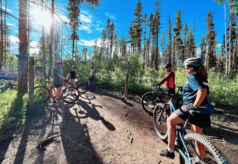 rent bikes for riding mountain bike trails in Winter Park CO