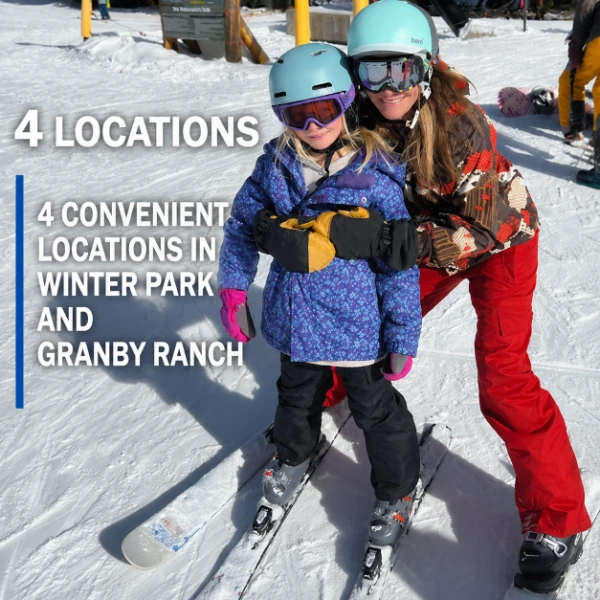 4 locations in Winter Park and Granby Rach