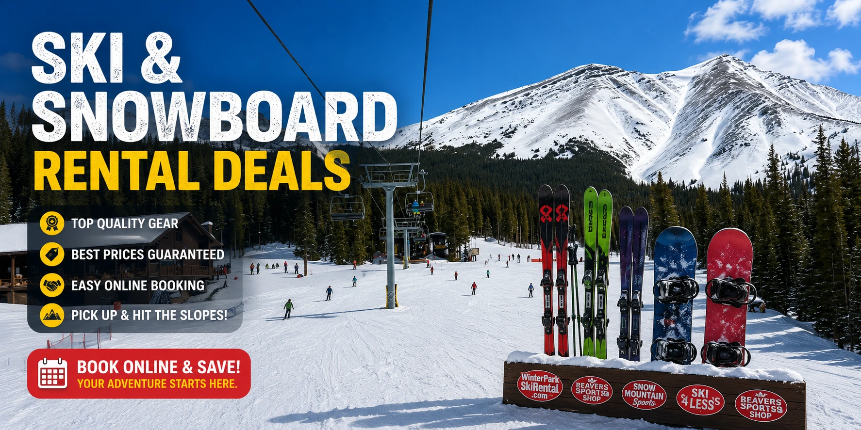 Ski & Snowboard Rental Deals