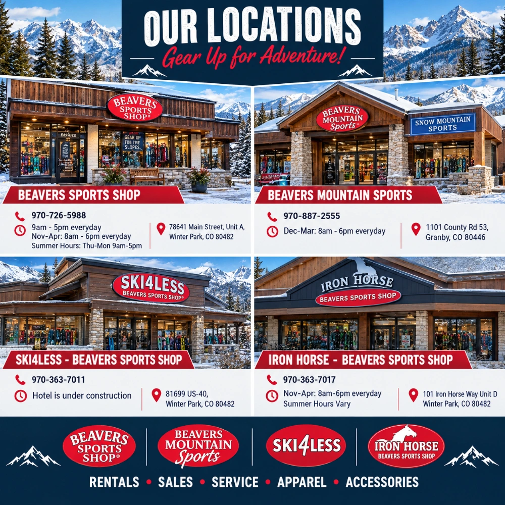 winter park ski rental locations